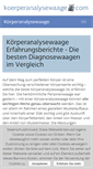 Mobile Screenshot of koerperanalysewaage.com